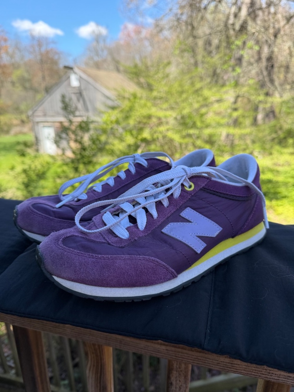 New Balance 556 Purple and White Runner
